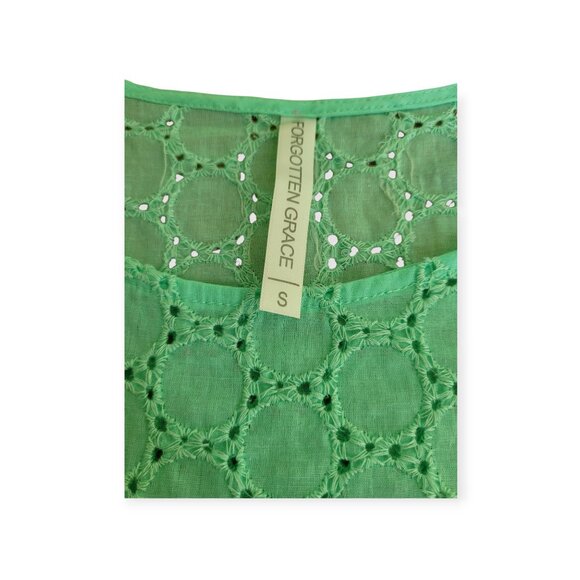 Mint Sleeveless Swing **Tank Top** Size Small by Forgotten Grace - Picture 3 of 7